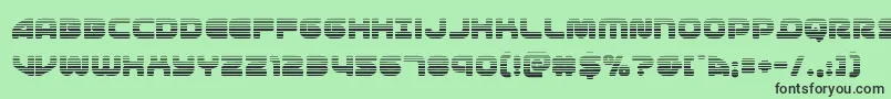 1stenterprisesgrad Font – Black Fonts on Green Background