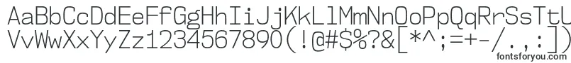 Nk57MonospaceScLt Font – Fonts for Google Chrome