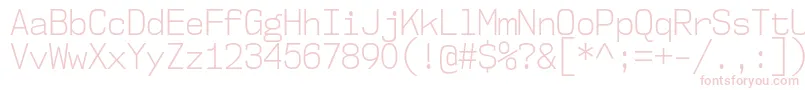 Nk57MonospaceScLt Font – Pink Fonts