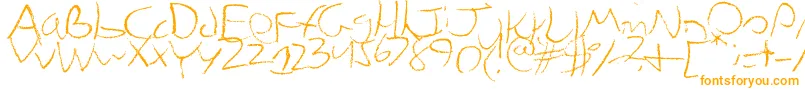 Chicken Font – Orange Fonts