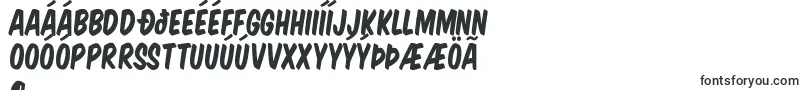 フォントKomikaTitle – アイスランドのフォント