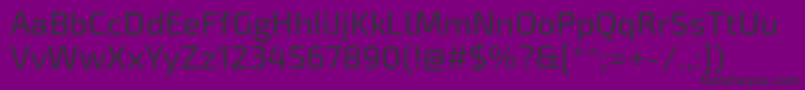 Exo2.0Regular Font – Black Fonts on Purple Background