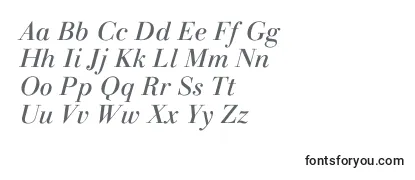 Schriftart LinotypegianottenItalic