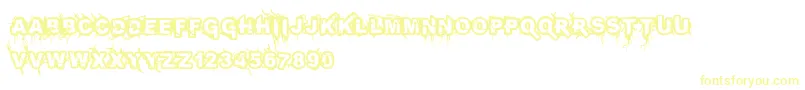 Infected Font – Yellow Fonts