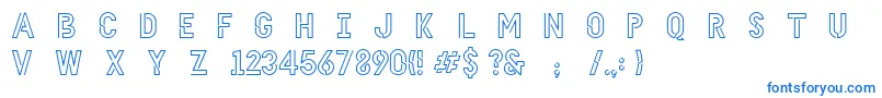 HellodenverdisplayregularV1.6 Font – Blue Fonts
