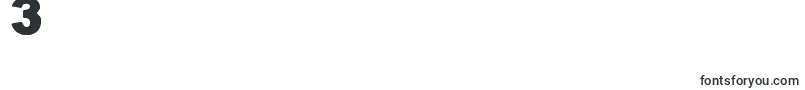 DjbBellyButtonInnie Font – Fonts for Digit 3