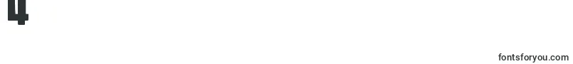 DjbBellyButtonInnie Font – Fonts for Digit 4