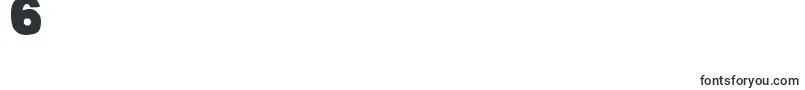 DjbBellyButtonInnie Font – Fonts for Digit 6