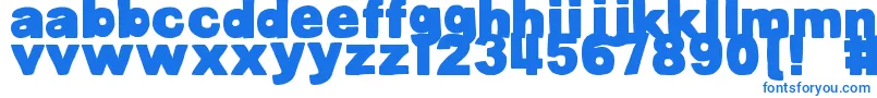 DjbBellyButtonInnie Font – Blue Fonts