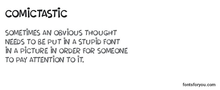 Comictastic Font