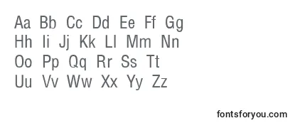 HelveticaCondensedThin Font