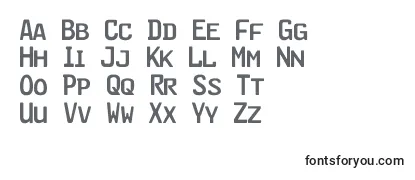 Обзор шрифта WagenLdr
