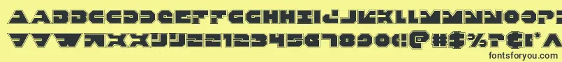 More about Triggermanpro Font Triggermanpro Font – Black Fonts on Yellow Background