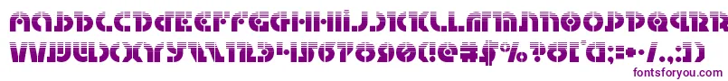 Questlokhalf Font – Purple Fonts on White Background