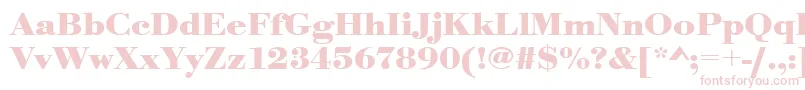 UrwbodonitextwidBold Font – Pink Fonts