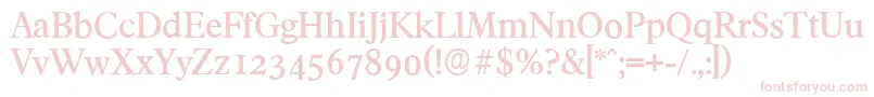 FranciscoserialMediumRegular Font – Pink Fonts