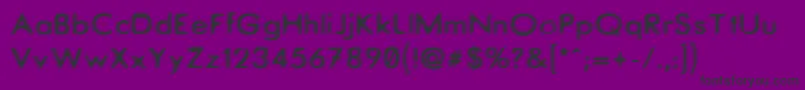 fuente UponRequest – Fuentes Negras Sobre Fondo Morado