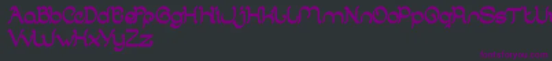 ArabianKnight Font – Purple Fonts on Black Background