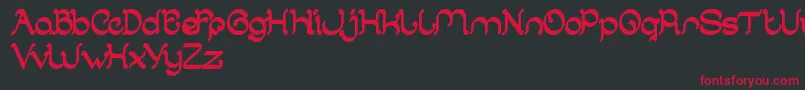 ArabianKnight Font – Red Fonts on Black Background