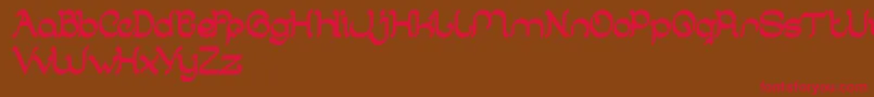 ArabianKnight Font – Red Fonts on Brown Background