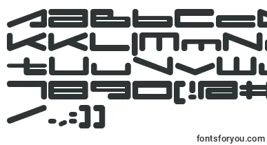 Umop font – digital Fonts