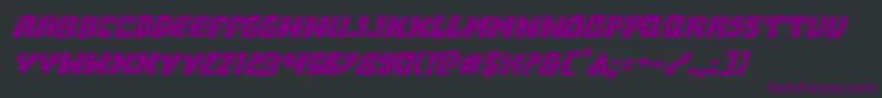 More about Beastianexpandital Font Beastianexpandital Font – Purple Fonts on Black Background