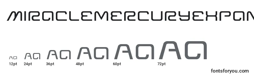 Miraclemercuryexpand Font Sizes