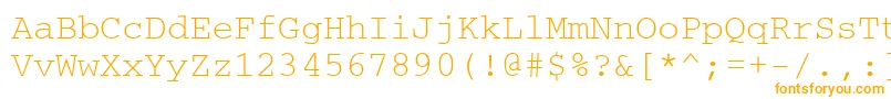 Couriercyrillic Font – Orange Fonts