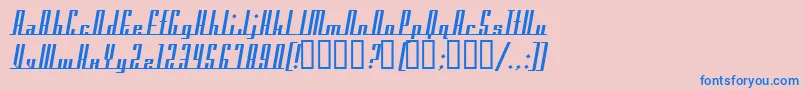 AmericanaDreams Font – Blue Fonts on Pink Background