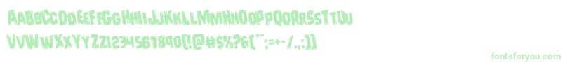 Leatherfacerotate Font – Green Fonts