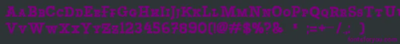Basculacollege Font – Purple Fonts on Black Background