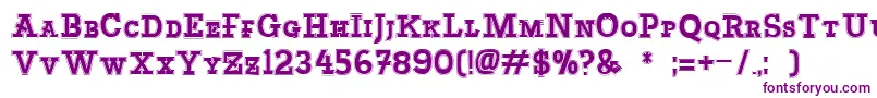 Basculacollege Font – Purple Fonts on White Background