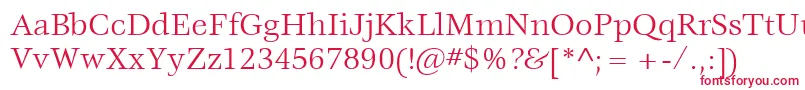 ItcVeljovicLtBook Font – Red Fonts