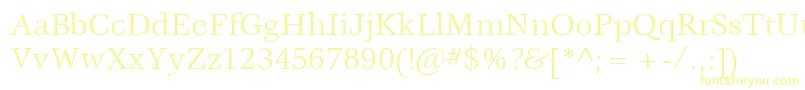 ItcVeljovicLtBook Font – Yellow Fonts