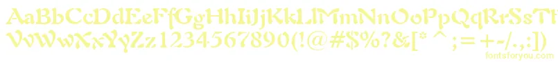 Подробнее о шрифте Freeform721BoldBt Шрифт Freeform721BoldBt – жёлтые шрифты