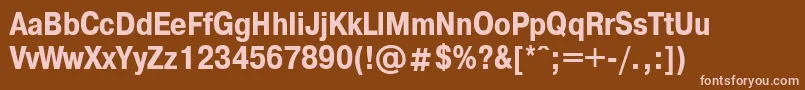 Más sobre la fuente PragmaticacondcttBold fuente PragmaticacondcttBold – Fuentes Rosadas Sobre Fondo Marrón