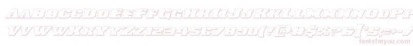 Laredotrail3Dital Font – Pink Fonts on White Background