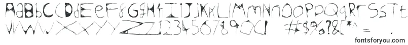 Шрифт Skeletonsketched – шрифты для Windows