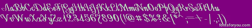 En savoir plus sur la police AntidecorBoldItalic Police AntidecorBoldItalic – polices vertes sur fond violet
