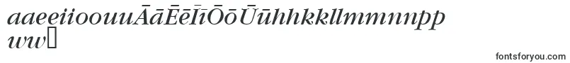 Czcionka GourmandItalic – hawajskie czcionki