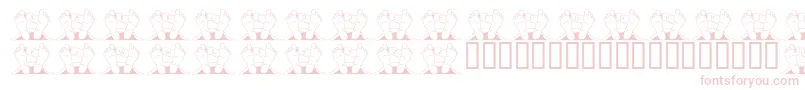 JlrQuincy Font – Pink Fonts on White Background