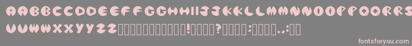 Más sobre la fuente PacmanicRegular fuente PacmanicRegular – Fuentes Rosadas Sobre Fondo Gris