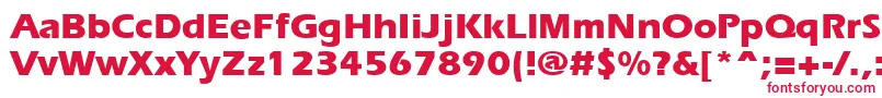 ErgoeExtrabold Font – Red Fonts