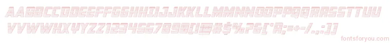 Buchananchromeital Font – Pink Fonts on White Background