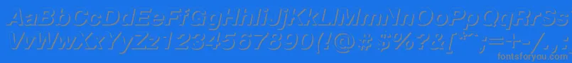 Más sobre la fuente PragmaticashadowcItalic fuente PragmaticashadowcItalic – Fuentes Grises Sobre Fondo Azul