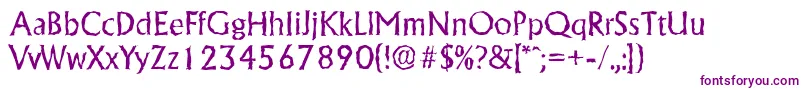 AdelonrandomRegular Font – Purple Fonts