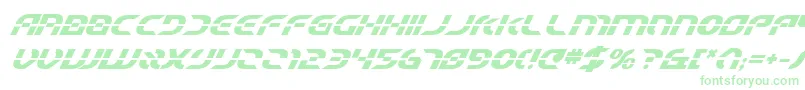 Starfbv2bi Font – Green Fonts on White Background