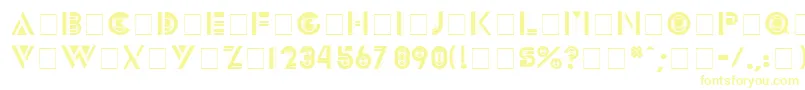 InnovaDisplayCapsSsi Font – Yellow Fonts