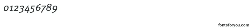 MetabookcapscItalic Font – Fonts for Numbers and Digits