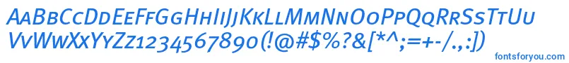 MetabookcapscItalic Font – Blue Fonts
